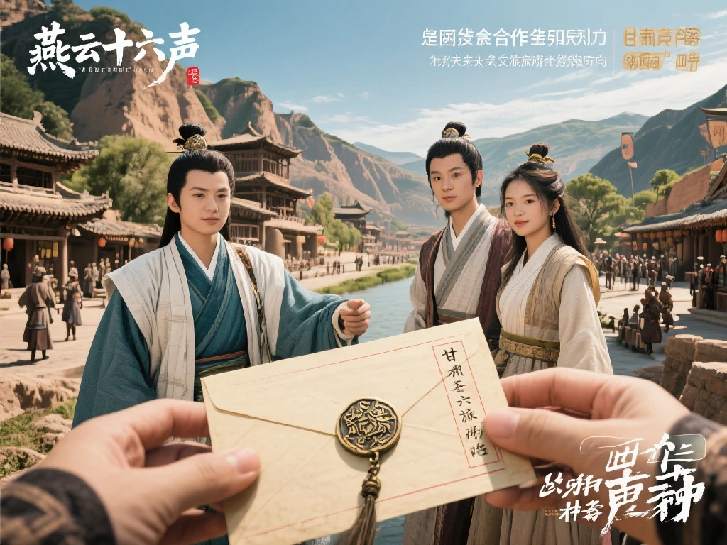 《燕云十六声》携手甘肃文旅：景区互动口号藏神秘信物之谜