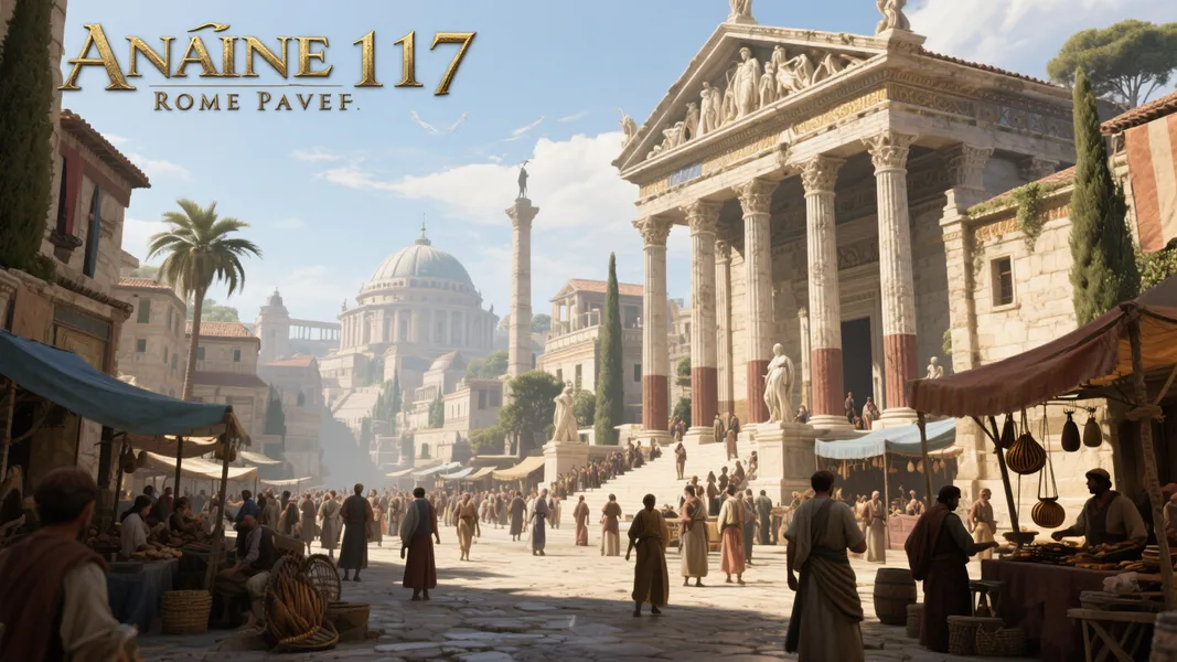 《纪元117：罗马和平》初体验：传承经典的模拟城市建造之旅
