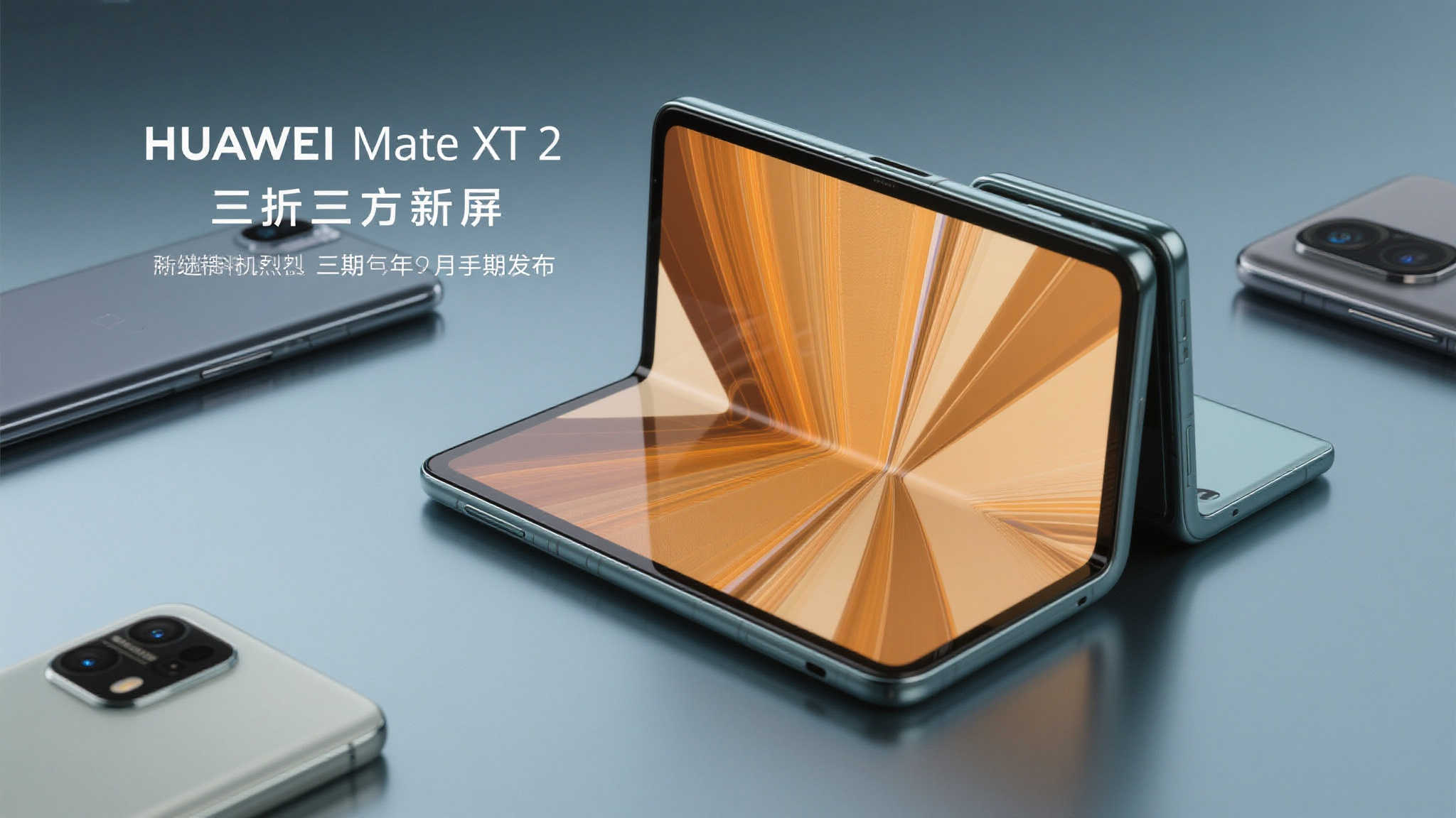 华为Mate XT 2三折屏旗舰预计9月亮相登场